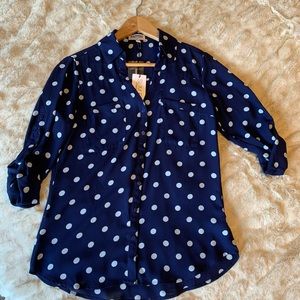 Express Blue Polka Dot Portofino